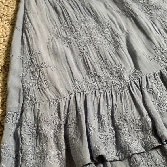 Ruffle Floral Sewn Skirt - Picture 3 of 7